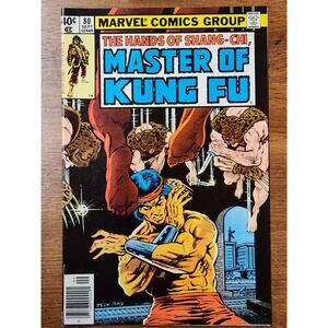The Hands of Shang Chi Master Of Kung Fu #80 newsstand - Zeck - Day - 1980 - G